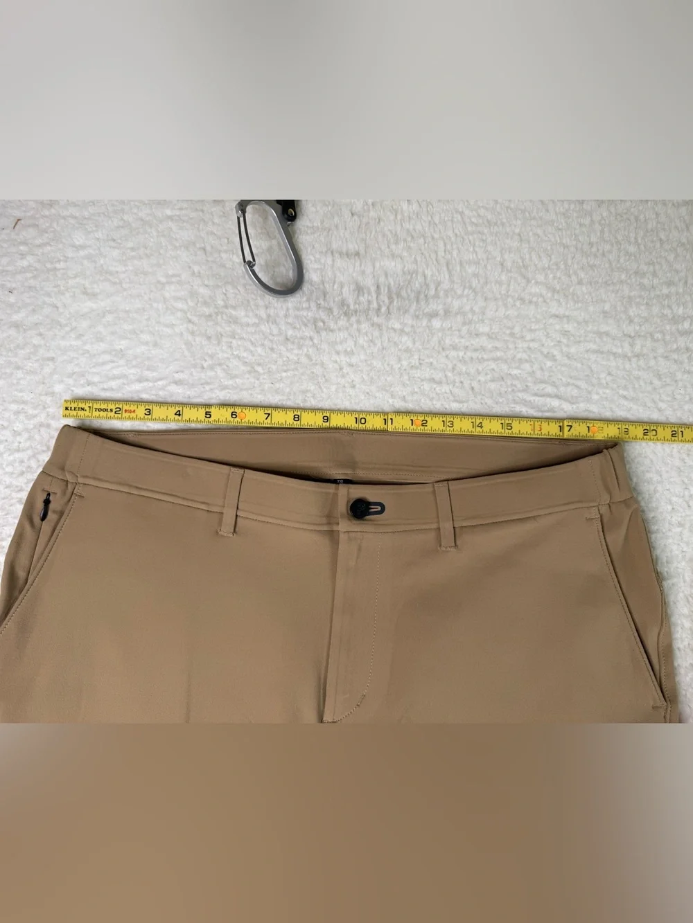 Public Rec All Day Every Day 5-Pocket Pants Khaki Brown Men's Size 38x30